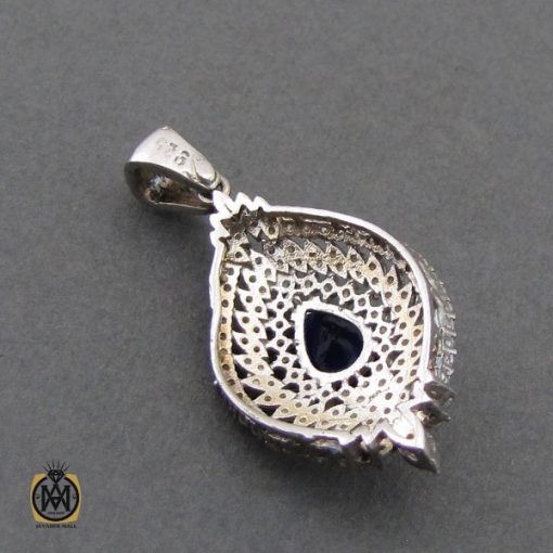 سرویس جید آبی طرح سلما زنانه -کد 7207 - تصویر 6