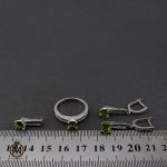 6 سرویس زبرجد طرح مینا زنانه -کد 7218 - تصویر 6