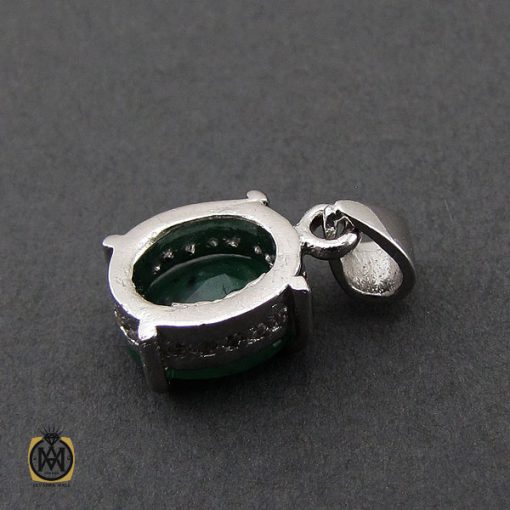 سرویس زمرد معدنی زنانه طرح باران- کد 7197 - تصویر 6