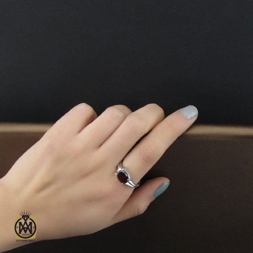 6 انگشتر گارنت اسپرت دست ساز - کد 10648 - تصویر 6