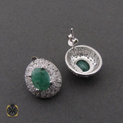 6 سرویس زمرد معدنی زنانه طرح آدرینا- کد 7194 - تصویر 6