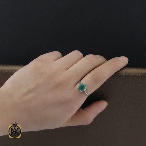 سرویس زمرد معدنی زنانه طرح باران- کد 7197 - تصویر 8