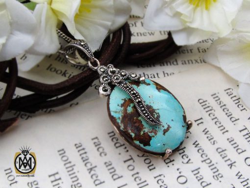 مدال-فیروزه-نیشابوری-زنانه مدال فیروزه نیشابوری زنانه