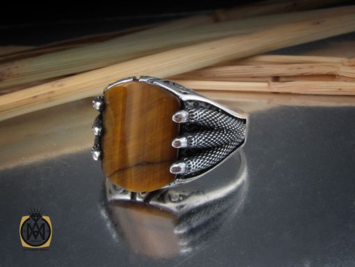 انگشتر-چشم-ببر-مردانه