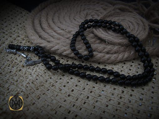 00 تسبیح 101 دانه یسر حجاز ارزشمند و خوش دست - کد 4348 - تصویر 6