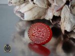 00 نگین عقیق یمن با حکاکی یا حسین (ع) هنر دست استاد احمد - کد 9075 - تصویر 5