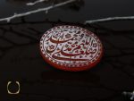 00 نگین عقیق یمن با حکاکی ذکر صلوات و شرف الشمس استاد احمد - کد 9084 - تصویر 5