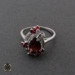 2 سرویس گارنت طرح مینا زنانه -کد 7234 - تصویر 2