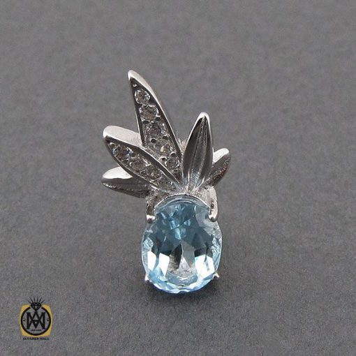 مدال توپاز زنانه نقره