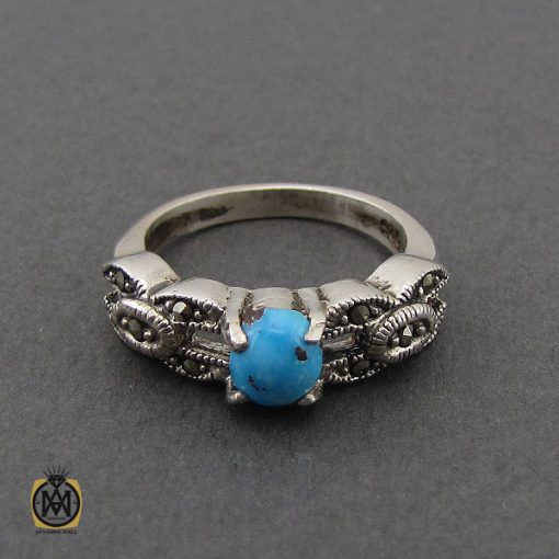 سرویس فیروزه نیشابور و مارکازیت طرح نازنین زنانه -کد 7211 - تصویر 2