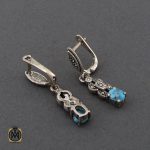 سرویس فیروزه نیشابور و مارکازیت طرح نازنین زنانه -کد 7211 - تصویر 3