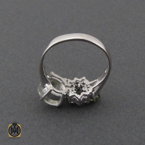 انگشتر کوارتز زبرجد زنانه