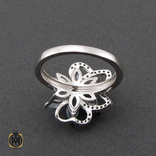 انگشتر توپاز زنانه نقره