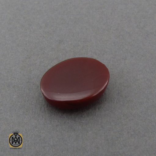 نگین عقیق یمن با حکاکی و من یتق الله هنر دست استاد رائف - کد 9069 - تصویر 3