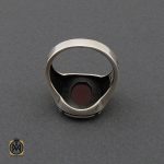 انگشتر عقیق قرمز مردانه