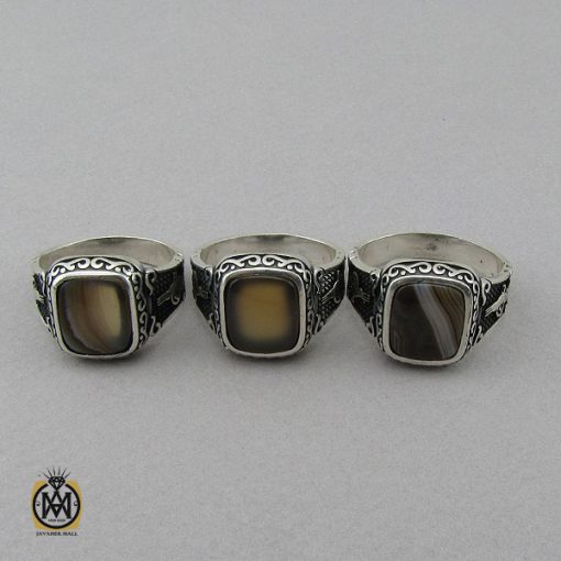 انگشتر عقیق سلیمانی مردانه