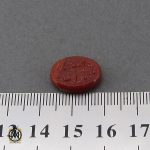 نگین عقیق یمن با حکاکی یا ثارالله وابن ثاره هنر دست استاد حیدر - کد 9076 - تصویر 3