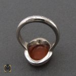 3 انگشتر عقیق یمن با حکاکی أمن المتوكلون مردانه - کد 10708 - تصویر 3