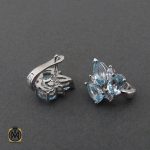 3 سرویس توپاز آبی طرح بهارین زنانه -کد 7230 - تصویر 3