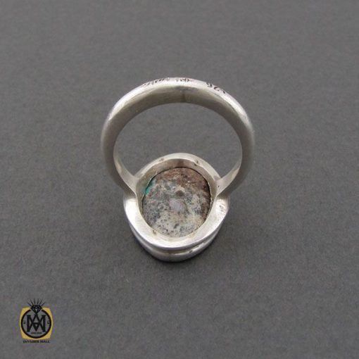 انگشتر نیشابوری خوش رنگ مردانه دست ساز – کد 10754 - تصویر 3