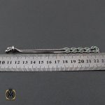 4 دستبند زمرد طرح سوگند زنانه -کد 1097 - تصویر 4