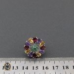 انگشتر آمتیست سیترین گارنت زمرد زنانه