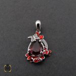 4 سرویس گارنت طرح مینا زنانه -کد 7234 - تصویر 4