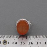 انگشتر عقیق یمن با حکاکی شرف الشمس و ماشاالله لا قوه الا بالله ان ترن انا اقل منک مالا و ولدا مردانه - کد 10730 - تصویر 5