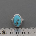 انگشتر نیشابوری خوش رنگ مردانه دست ساز – کد 10754 - تصویر 4