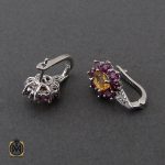 سرویس تورمالین و سیترین طرح پیچک زنانه - کد 7233 - تصویر 4