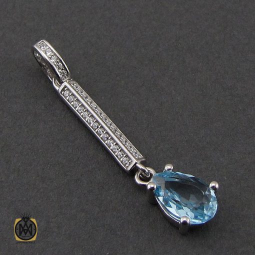 مدال توپاز زنانه نقره