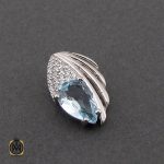 مدال توپاز زنانه نقره