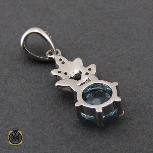 مدال توپاز زنانه نقره