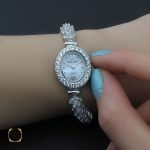 ساعت-نقره-عیار-925 ساعت نقره زنانه عیار 925