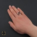 انگشتر-عقیق-یمن-مردانه انگشتر عقیق یمن خوش رنگ با حکاکی علی رکن الایمان مردانه دست ساز - کد 10796 - تصویر 5