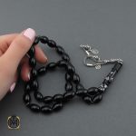 5 تسبیح 33 دانه یسر حجاز ارزشمند و فاخر - کد 4346 - تصویر 5