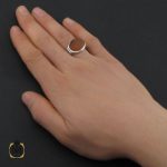 5 انگشتر عقیق یمن با حکاکی سبحان الله مردانه - کد 10705 - تصویر 5