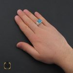5 انگشتر نیشابوری خوش طبع و مرغوب مردانه هنر دست استاد شرفیان - کد 10751 - تصویر 5