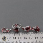 6 سرویس گارنت طرح مینا زنانه -کد 7234 - تصویر 6