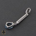 مدال توپاز زنانه نقره