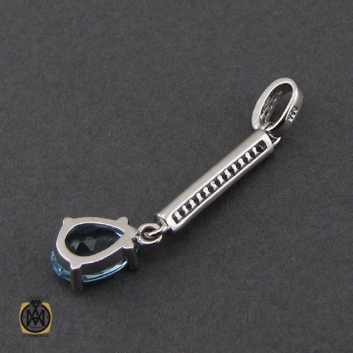 مدال توپاز زنانه نقره