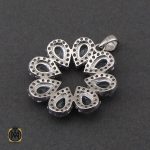 مدال-توپاز-زنانه-نقره مدال توپاز زنانه نقره