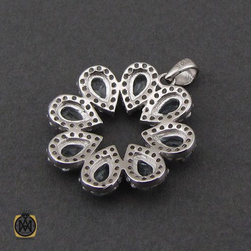 مدال-توپاز-زنانه-نقره مدال توپاز زنانه نقره