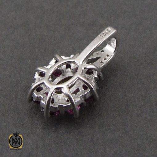 سرویس تورمالین و سیترین طرح پیچک زنانه - کد 7233 - تصویر 6