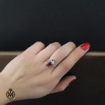 7 سرویس گارنت طرح مینا زنانه -کد 7234 - تصویر 7