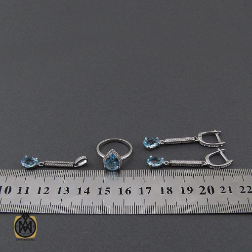 سرویس توپاز زنانه نقره