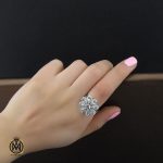 انگشتر-توپاز-زنانه-نقره انگشتر توپاز زنانه نقره