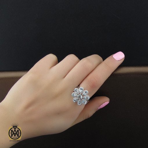 انگشتر-توپاز-زنانه-نقره انگشتر توپاز زنانه نقره