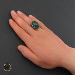 انگشتر-عقیق-سبز-مردانه (6) انگشتر عقیق سبز