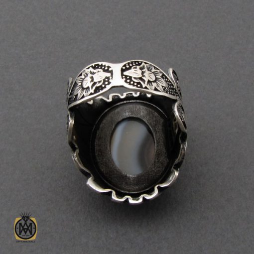 انگشتر-عقیق-سلیمانی-مردانه-ترک (4) انگشتر عقیق سلیمانی مردانه ترک